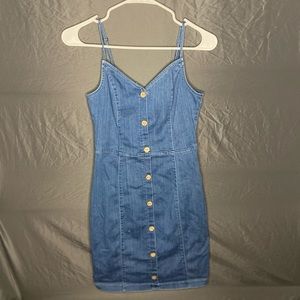 Fitted Jean Dress